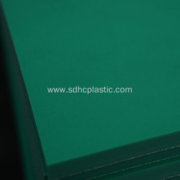 Green Plastic Polypropylene Sheets